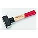 130600 Martello Mazzuolo Nero, Rosso, Legno - Foto miniatura 1