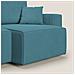 Morfeo Divano Con Sedute Estraibili T02 Azzurro - Foto miniatura 5
