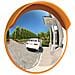 Specchio per Traffico Convesso Arancione Ø30cm in Policarbonato - Foto miniatura 3