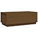 Tavolino Da Salotto Miele 100x50x35 Cm Legno Massello Di Pino - Foto miniatura 2