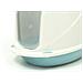 Lettiera Toilette Per Gatti Con Coperchio E Sportello 45x36x32,5cm Mod 700098 Azzurro - Foto miniatura 2