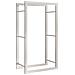 Portalegna 50x28x94 Cm In Acciaio Inossidabile - Foto miniatura 2