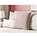Cuscino Decorativo Eustoma Velluto 60 X 60 Cm Tinta Unita Rosa - Foto miniatura 1