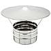 Fumaiolo Comignolo In Acciaio Inox Cappello Cinese - Diametro 15 Cm - Foto miniatura 1