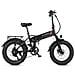 Lotdm200-ii Bicicletta Elettrica - Potenza 500w Batteria 48v13ah Autonomia 40km Freno A Disco Meccanico - Nero - Foto miniatura 1