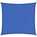 Vela Parasole 160 G /m Quadrata Blu 4x4 M In Hdpe - Foto miniatura 1