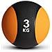 Medicine Ball Rubber Black /yellow - 3kgs - Foto miniatura 2