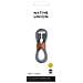 Cavo Di Ricarica Da Usb-c A Lightning Da 1,2m Eco Belt, Bianco / Nero - Foto miniatura 3