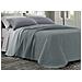 Quilt Trapuntino Estivo 100gr Mq Bicolor Double Face Tinta Unita Modello Cloe Matrimoniale Grigio - Foto miniatura 1