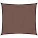 Parasole A Vela In Tessuto Oxford Rettangolare 2x2,5 M Marrone - Foto miniatura 1