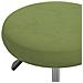 Sedia Da Ufficio Girevole Verde Chiaro In Velluto - Foto miniatura 4
