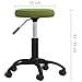 Sedia Da Ufficio Girevole Verde Chiaro In Velluto - Foto miniatura 6