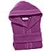 Accappatoio Con Cappuccio Spugnissima Gim In Cotone Colore Rosa Misura Xs - Foto miniatura 1