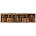 Credenza con luci LED Legno vecchio 283x37x67 cm Legno ingegnerizzato - Foto miniatura 5