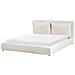Letto Tessuto Bajonna 180 X 200 Cm Beige Chiaro - Foto miniatura 2