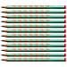 EASYgraph - Matita Ergonomica triangolare - per Destrimani - Verde Pastel - Confezione da 12 - Gradazione HB - Foto miniatura 1