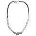 Collana A Catena Con Teschio In Argento - Foto miniatura 1