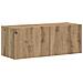 Mobile TV da parete 2 pcs Rovere Artigianale 60 x 31 x 29.5 cm - Foto miniatura 1