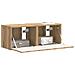 Mobile TV da parete 2 pcs Rovere Artigianale 60 x 31 x 29.5 cm - Foto miniatura 3