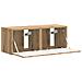 Mobile TV da parete 2 pcs Rovere Artigianale 60 x 31 x 29.5 cm - Foto miniatura 6