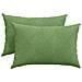 Cuscini da Divano 2 pcs Verde chiaro 60 x 40 cm - Foto miniatura 1