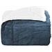 Coperta Blu navy 220 x 240 cm Panno - Foto miniatura 4