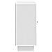 Credenza Bianco Lucido 89 x 34,5 x 80 cm Legno ingegnerizzato - Foto miniatura 5