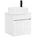 Mobile lavabo da parete Bianco 49 x 41 x 63 cm - Foto miniatura 1