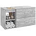 Set di mobili per il bagno 2 pcs Grigio Cemento - Foto miniatura 4