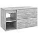 Set di mobili per il bagno 2 pcs Grigio Cemento - Foto miniatura 1