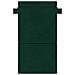 Divano Letto Pieghevole Verde Scuro 70 x 80 x 60 cm Tessuto - Foto miniatura 3