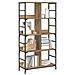 Libreria Rovere artigianale 78,5 x 33 x 153 cm metallo PB - Foto miniatura 3