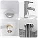 Set di mobili per il bagno 4 pcs Sonoma grigio - Foto miniatura 5