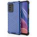 Coperchio A Nido D'ape Con Bumper In Tpu, Progettato Per Xiaomi Redmi K40 Pro+ / K40 Pro / K40 / Poco F3, Blu. - Foto miniatura 1