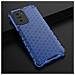 Coperchio A Nido D'ape Con Bumper In Tpu, Progettato Per Xiaomi Redmi K40 Pro+ / K40 Pro / K40 / Poco F3, Blu. - Foto miniatura 4