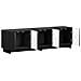 Supporto TV 140 x 34.5 x 40 cm Nero Legno ingegnerizzato - Foto miniatura 3