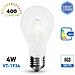 Lampadine Led E27 4w A60 Filamento Smd Bulbo Frost Luce Naturale 4500k Vt-1934 4487 - Foto miniatura 1