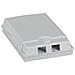 I-CASE FTTH2 - Scatola di connessione indoor FTTH per 2 fibre, 2 adattatori, IP20 - Foto miniatura 1