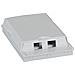 I-CASE FTTH2 - Scatola di connessione indoor FTTH per 2 fibre, 2 adattatori, IP20 - Foto miniatura 3