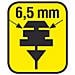 Bladex Coppia Gommini Cm. 61 In Ptfe - Foto miniatura 3