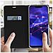 Custodia Huawei Mate 20 Lite Portacarte Sportellino Funzione Stand Nero - Foto miniatura 3