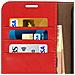 Custodia Apple Iphone Xr In Pelle Portafoglio Funzione Supporto Rosso - Foto miniatura 5