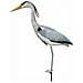 Decorazione Animale Airone 84 Cm - Foto miniatura 1