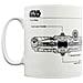 Star Wars Official Millennium Falcon Tazza - Foto miniatura 3