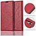 Custodia Compatibile Con Sony Xperia T3 In Rosso Mela - Coperchio Protettiva Con Chiusura Magnetica, Funzione Stand E Tasca Per Le Carte - Foto miniatura 9
