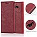 Custodia Compatibile Con Samsung Galaxy A3 2017 In Rosso Mela - Coperchio Protettiva Con Chiusura Magnetica, Funzione Stand E Tasca Per Le Carte - Foto miniatura 9