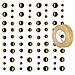 80 Perline Adesive Dorate + Washi Tape Dorato 5 M - Foto miniatura 1