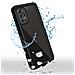 Cover Samsung Galaxy S20 Plus Bimateria Waterproof 2m Con Vetrino Nero - Foto miniatura 3