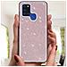 Cover Samsung Galaxy A21s Semi-rigida Con Paillette Amovibili Rosa - Foto miniatura 2