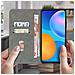 Custodia Huawei P Smart 2021 Portadocumenti Funzione Supporto Grigio - Foto miniatura 2